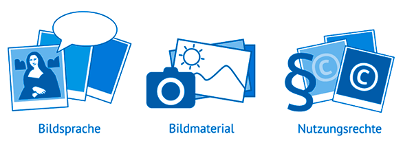Bildsprache, Bildmaterial, Nutzungsrechte